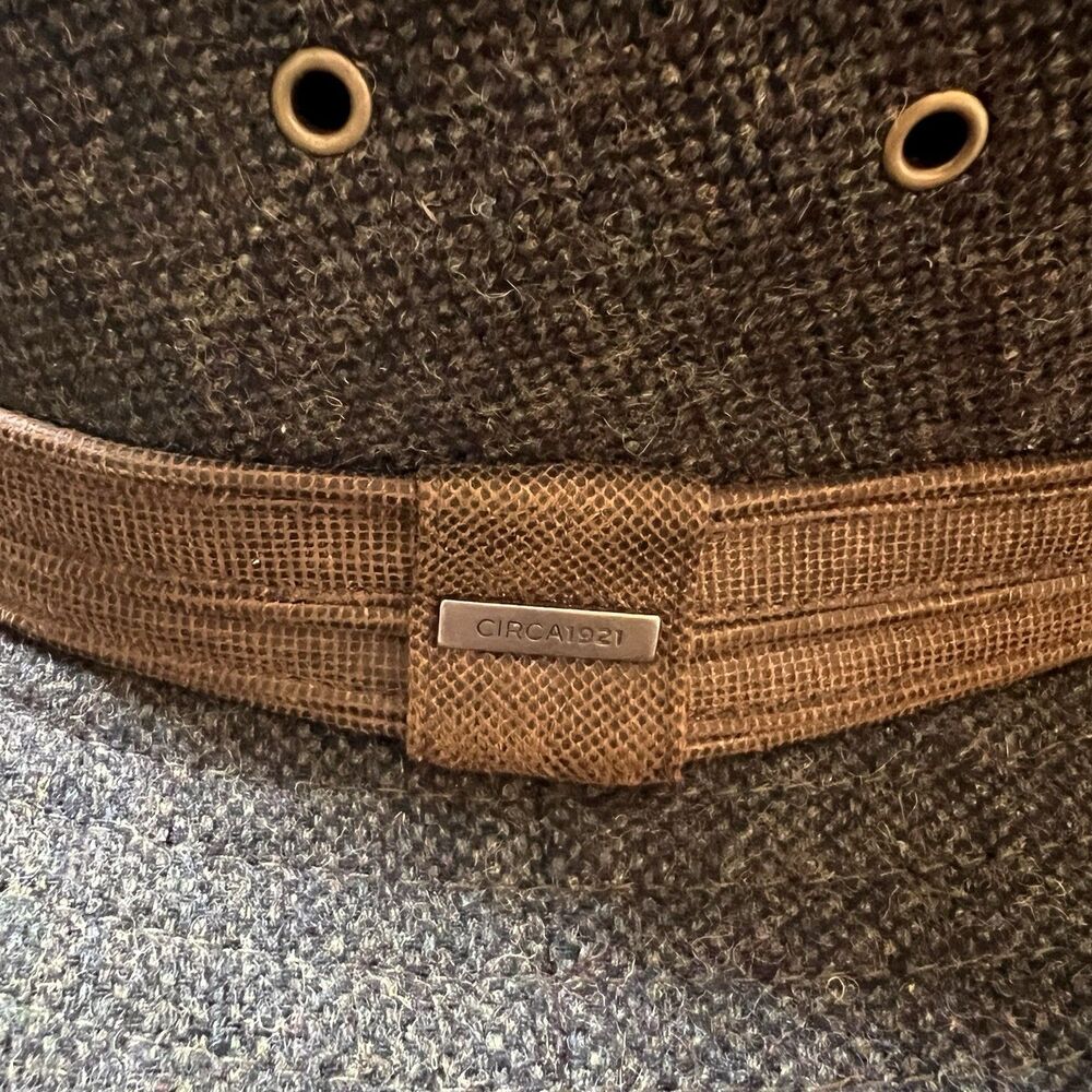 Circa1921 Dorfman Hat XL Wool Blend Mens Fedora - Picture 6 of 11